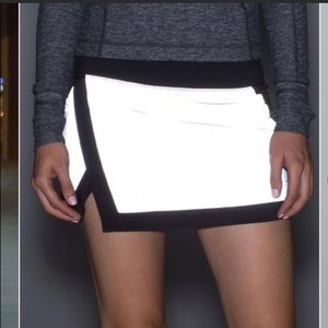 Lululemon Light It Up skirt, reflective